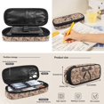thumbnail image 5 of Aplkyhs Kids Backpack Set Brown Camouflage Bow 4Pcs Kids Backpack for Girls with Lunch Box Pencil Case and Water Bottle Case Cover Suitable for Elementary Middle School High School, 5 of 7