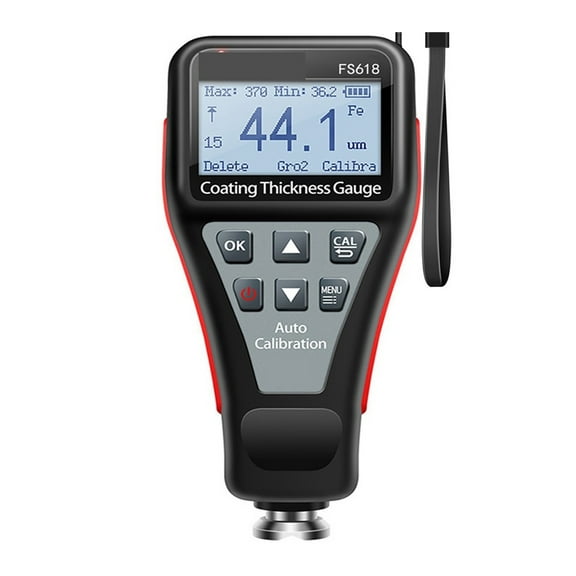 Car Paint Thickness Gauge Coating Thickness Meter 0-1500Um Paint Film Thickness Tester To Measure FE/NFE Paint Tools