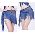 thumbnail image 4 of Wancir Belly Dance Fringe Hip Scarf Festival Sequins Tassel Skirt Rave Shinny Glitter Skirts, 4 of 4