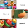 thumbnail image 2 of MasteelfCA 20pcs Anti-wire Head Drop Bobbin Fixed Clip Silicone Thread Spool Sewing Supply, 2 of 8