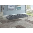 thumbnail image 1 of Best Master Furniture YF07 Accent Bench, Grey, 1 of 2