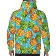 thumbnail image 5 of Hoodies for Men - Pineapple Hawaiian Style Long Sleeve Comfrt Men'S Fashion Hoodies & Sweatshirts, Sweatshirts for Men Hoodies Pullover Clothing Clothes with Pouch, 5 of 7