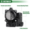 thumbnail image 4 of Conjunto de cuerpo de aceleración electrónico Unique Bargains para Jeep Wrangler 2008-2011 Metal Plástico No.4593858AB/4593858AA Negro, 4 of 7