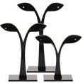 thumbnail image 1 of unbranded 6Ud Soporte Negro Para Aretes De Acrílico Con Para Exhibir Y Organizar Fácilmente, 1 of 7