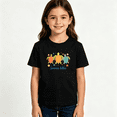 thumbnail image 2 of Girls Graphic Tees Sea Turtles Kids T Shirt Summer Vibes Beach 100% Cotton Short Sleeve Soft Tops 4-13Y, 2 of 5