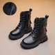 thumbnail image 1 of Zapatos para niñas,Botas para niñas,Encaje de invierno para montar botas de cuero falso tamaño 10 niñas, 1 of 9