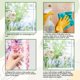 thumbnail image 4 of Calcomanía para ventana de diente de león, planta de flores de primavera, impermeable, extraíble, vinilo estático, adhesivo grande para ventana de vidrio, anticolisión, decoración., 4 of 9