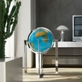 thumbnail image 2 of Waypoint Geographic Maranello Globe, 20” Illuminated Decorative Globe, Multi-Directional Mounting, Standing Floor World Globe For Home, Library, or Office Decor, Blue, 2 of 2