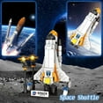 thumbnail image 6 of EP EXERCISE N PLAY Space Shuttle Space Rocket Building Blocks Set STEM Toy 455 Pieces for Kids Ages 6-12, 6 of 7