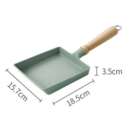 

Non-stick Fried Pan 1pc Japanese Style Square Shape Non-stick Pan Breakfast Pan (Assorted Color)