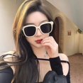 Newce Sunglasses for Women 2024 Highend Big Face Slimming Look