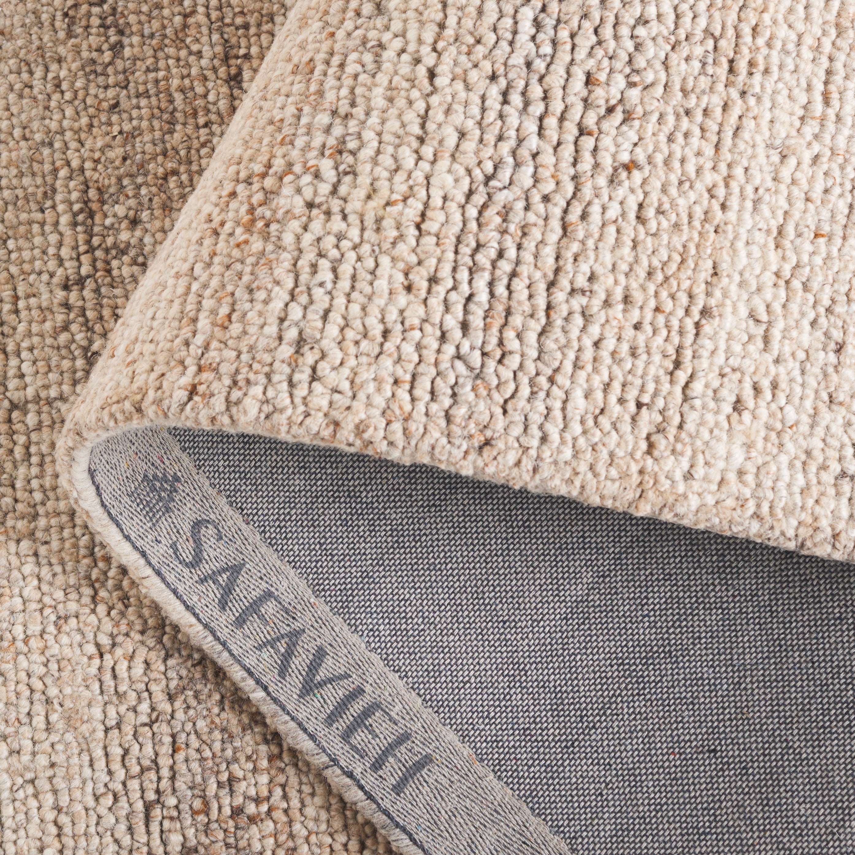 SAFAVIEH Natura Damri Solid Area Rug, Beige, 8' x 10'