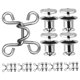 thumbnail image 5 of unbranded 6Jgo Ajustadores De Cintura Para Jeans Botones Sin Clavos Reutilizables Y Decorativos, 5 of 7