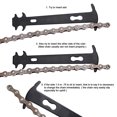 thumbnail image 4 of Bicycle Chain Tools, Stainless Steel Bike Chain Removal Tools Black Universal  for Fixer for Repair, 4 of 8