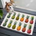 thumbnail image 5 of Gradient Pineapple Bathroom Rug Washable 2x3 Entryway Rug Non Slip Watercolor Modern Fruit Front Door Mat Low Pile Indoor Doormat Throw Floor Carpet for Kitchen Bedroom Entrance, 5 of 8