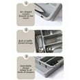 thumbnail image 6 of Yonrjhukm Expandable Kitchen Drawer Organizer, Knife and Fork Storage Tray, Compartmentalized Silverware Caddy, Cutlery Holder for Kitchen Drawers and Cabinets, 6 of 6