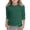 z-260618-1-Dark Green, variant on SNKSDGM Girls Tops for Trendy Winter T Shirts for Girls 10-12 Girls' Seve Quarter Sleeved Star Print T Shirt Top Comfortable with Casual Shirt 12-13 Years