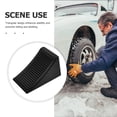 thumbnail image 3 of ETHZZLE Cales de Roue pour Caravane Cale de Roue Caoutchouc Noir pour Rangement 1 Pcs, 3 of 8
