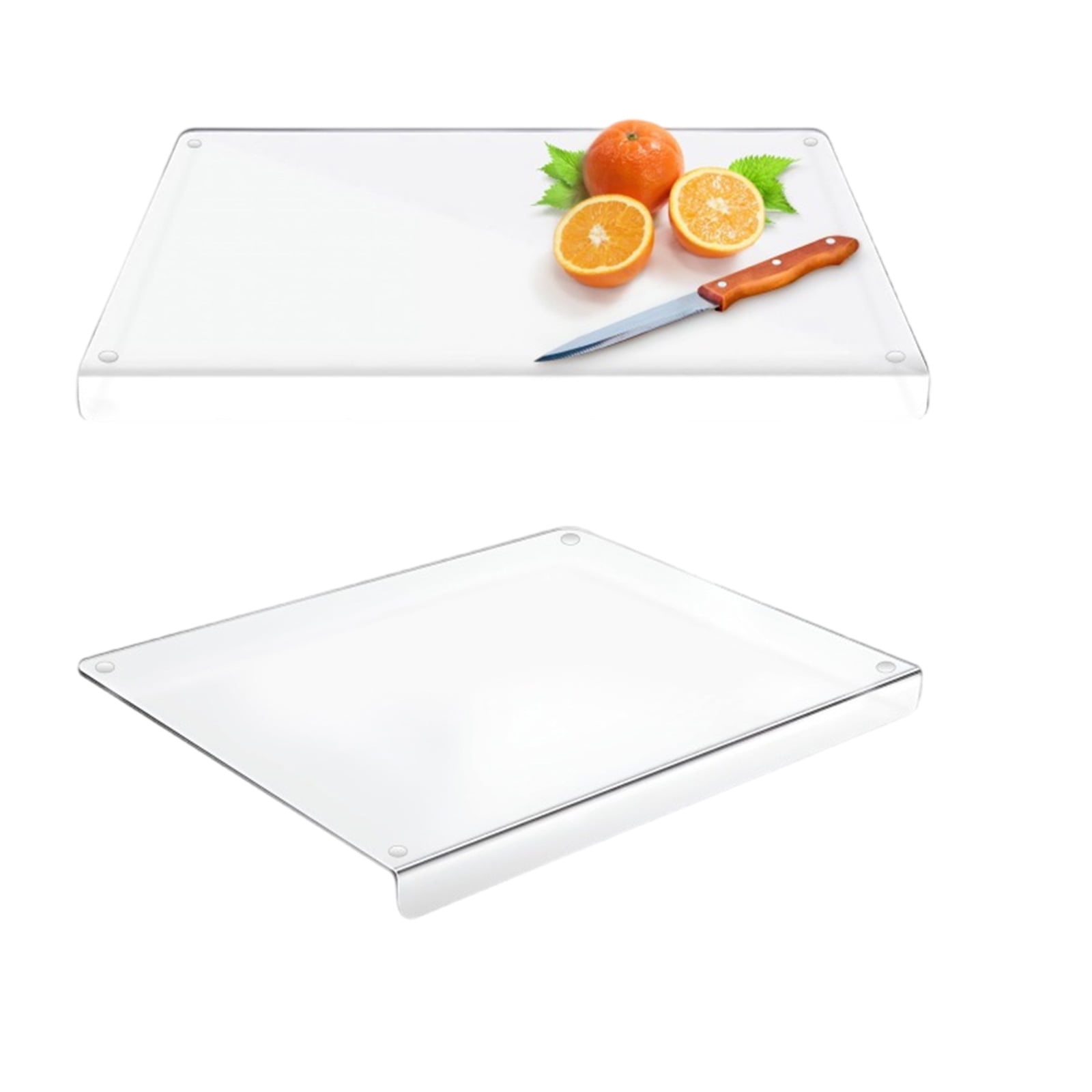 Slip Resistant Acrylic Cutting Mat Kitchen Chopping Board for Cutting Vegetables Fruit Meal Preparation Supplies