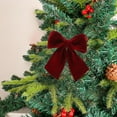 thumbnail image 5 of PuSpu Christmas Tree Decoration Christmas Tree Bow Pendant Velvet Bow Decoration Suitable For Store Shopping Mall Window Background Wall Decorations, 5 of 6