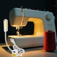 thumbnail image 2 of ZOUBAOQ Lampe de Machine à Coudre LED 10/20/22/30, Col de Cygne Réglable Flexible à 360° avec Base de Montage Magnétique pour Tours, Presses à Percer, Établis, 2 of 8