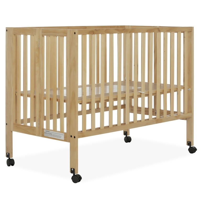 Pinewood Baby Bed Multifunctional Rocking Cot - Wooden Finish