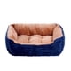 thumbnail image 1 of Pet Cat Dog Bed Cushion Square Soft Plush Kennel Dog Bed for Small Medium Dogs Cat Puppy Accessories Pet Sleep House Waterproof ShopWise Round, 1 of 10