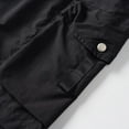 thumbnail image 4 of DDAPJ pyju Men's Cargo Sweat Shorts Elastic Waist Drawstring Casual Athletic Shorts Basic Solid Summer Shorts Relaxed Fit Outdoor Work Shorts with Multi Pockets Black L, 4 of 7