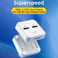 thumbnail image 2 of Tmvgtek Maiwo K3016Sd M.2 Ssd Dock Dual Bay Sata/Nvme Sd Card Reader Station (Ue), 2 of 9