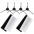 thumbnail image 3 of KDJ for iHome Replacement Filter Side Brush Kit for Nova S1 Pro iHRVS1PRO-3BLK Robotic Vacuum Cleaner, Compatible with for AutoVac Nova Pro Halo Orbita Pro Eclipse Pro Luna Pro iHRV9-BLKS, 3 of 10