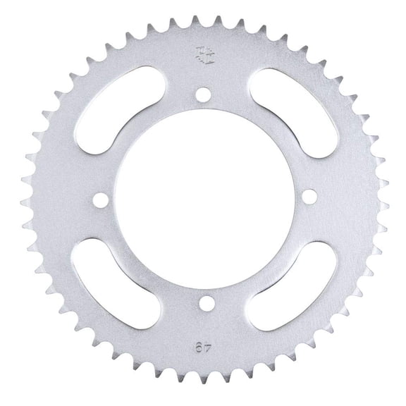 Primary Drive Rear Steel Sprocket 49 Tooth Silver for Kawasaki Kx80 1986-2000