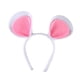 thumbnail image 3 of Diadema con orejas de ratón, accesorio para disfraz de animal, ideal para carnaval, cumpleaños y graduación. Blanco, 3 of 9