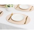 thumbnail image 6 of REGALWOVEN Farmhouse Placemats Set of 4 Cotton Rope Placemats for Dining Table Decor Indoor Outdoor Kitchen Table Mat Wipe Clean Khaki 15.5*12in, 6 of 7