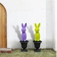 thumbnail image 5 of 1 Pack Easter Decorations Outdoor Yard Signs Vintage Bunnies Easter Eggs Yard Stake with H Stands for Holiday Party Spring Patio Lawn Garden Decor, 5 of 7