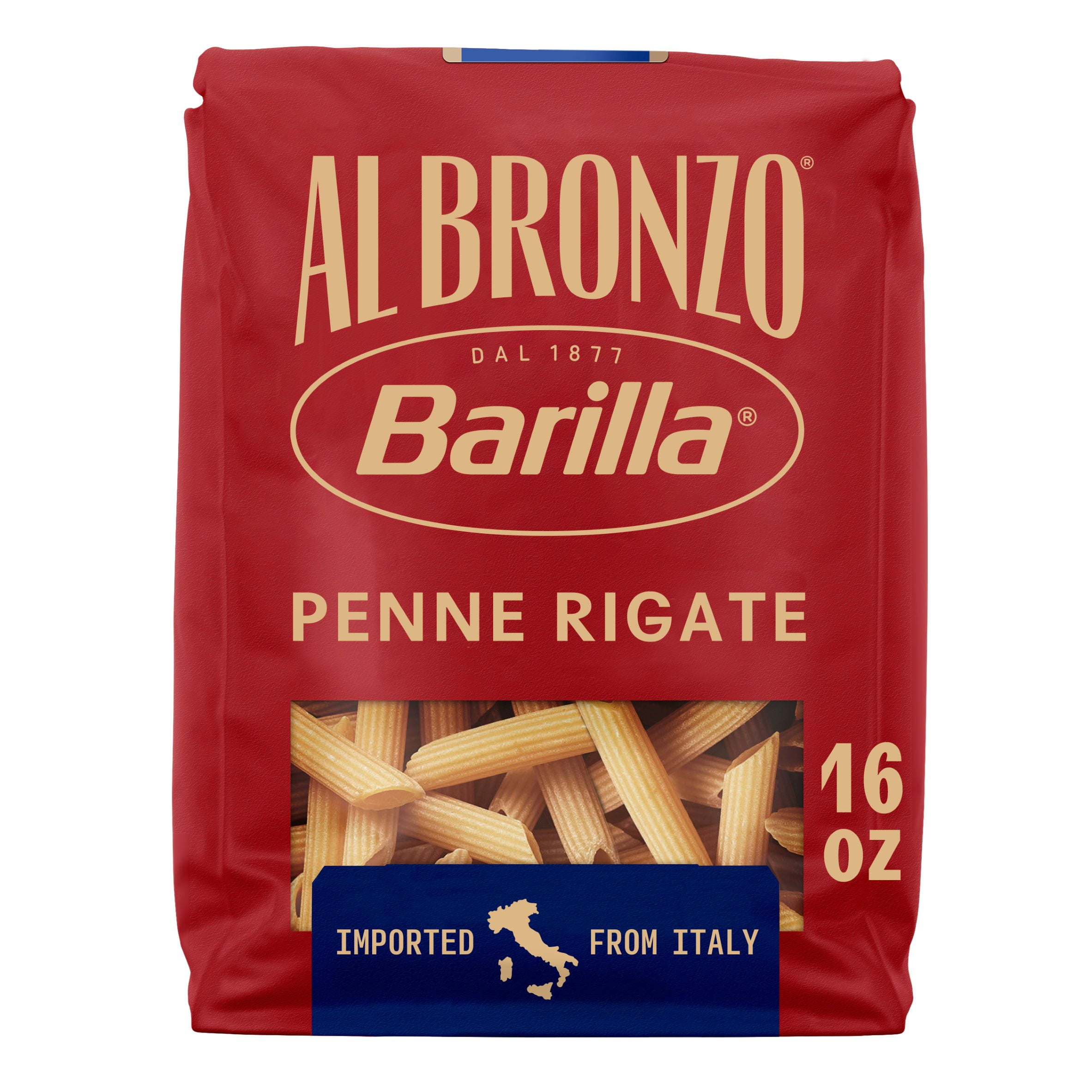 3 pack) Barilla Al Bronzo Bronze Cut Penne Pasta, 16 oz. - Walmart.com