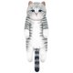 thumbnail image 3 of ¡Ahorra en Grande!, Toalla de mano con forma de gato, realista, circular, con cara de gato, bonita simulación de gato naranja, toalla gruesa estampada de microfibra Akmoler, 3 of 9