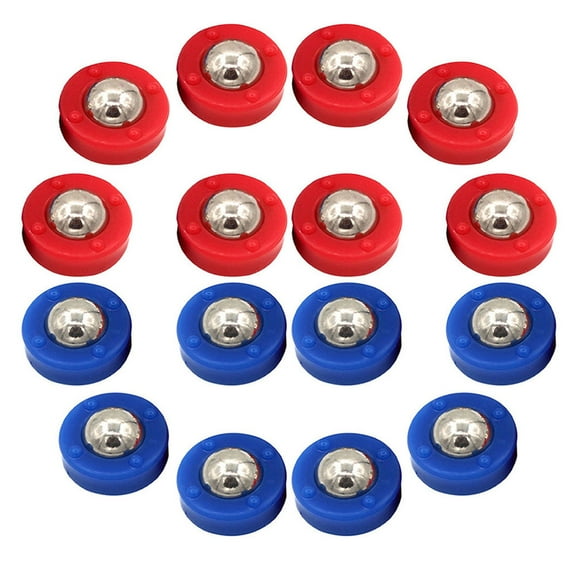 ELAYARD 28-Piece Shuffleboard Stick Replacement and Mini Bowling Game Set with Plastic for Table Fun