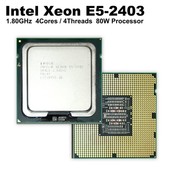 Dell Intel Xeon E5-2403 80W Quad Core Server CPU Processor – 1N8FC