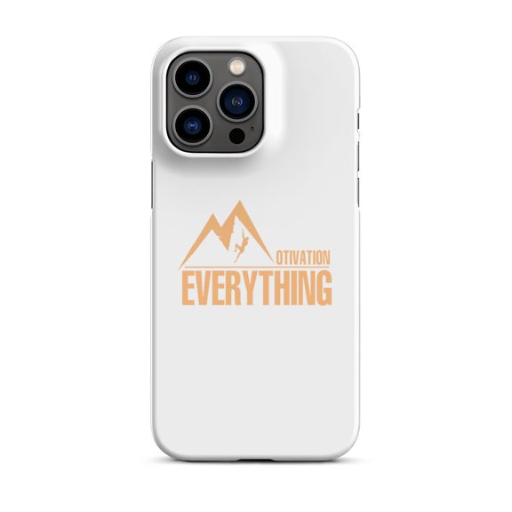 Motivation Over Everything Snap case for iPhoneÂ®