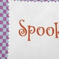 thumbnail image 2 of 16" x 16" Simply Daisy Halloween Spooky Checks Polyester Accent Pillow, Orchid Qty 1, 2 of 6