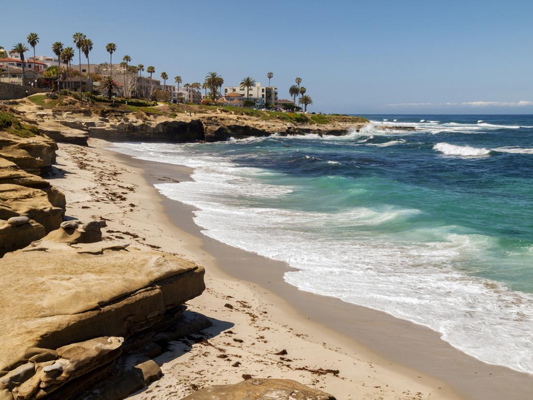 USA California La Jolla Wipeout Beach Print Wall Art By Ann Collins Walmart Walmart