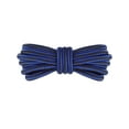 thumbnail image 4 of INSPIRE CHIC 1 Pair Round Rope Dual Colored Striped Shoelace Shoe Strings for Boots Sneakers 120cm/47.24" Royal Blue Black, 4 of 4