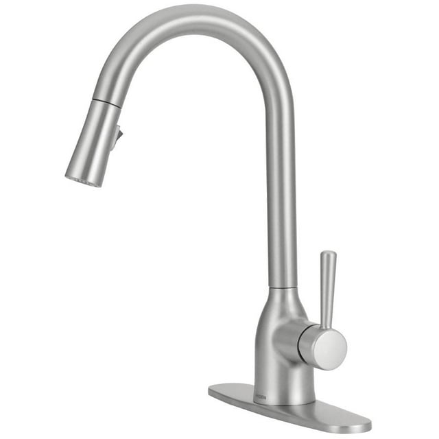 Adler Single Handle Pull-Down Kitchen Faucet with MotionSense Wave - Spot Resistant Stainless Steel