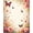 Beige, Pattern 2, variant on ODIKA 4'x6' Machine Washable Non-Slip Area Rug, Whimsical Pink Floral Design for Playful High Traffic Rug, Yellow, 88881