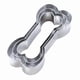 thumbnail image 2 of Stainless Steel Cookie Cutter Set - 3-Piece Baking Tool for Shaping Treats, 2 of 5