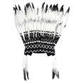 thumbnail image 4 of Sombrero , tocado de plumas, tocado para disfraces, bailes, espectáculos, Halloween, 4 of 8