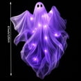 thumbnail image 3 of Tuvgenk Ghost garden lights outdoor Battery Landscape Light LED Purple Polyester Hanging Perfect for parties, outdoor events, gardens, and props, 3 of 5