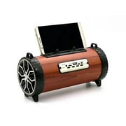 Portable Rechargeable 10W Wireless Speaker for Xiaomi Mi 9 Pro 5G,Redmi Note 8T, Mi Note 10 Pro, Mi Note 10, CC9 Pro, Redmi 8, 8A (Brown)