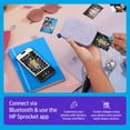 thumbnail image 4 of HP Sprocket Compact Portable Photo Printers, with Accessories Included, Purple, 1 Count, 1 Pack, 4 of 9