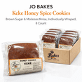thumbnail image 2 of JO BAKES Keke Honey Spice Cookies, Brown Sugar & Molasses Anise Cookies, Individually Wrapped, 8 Count, 2 of 7